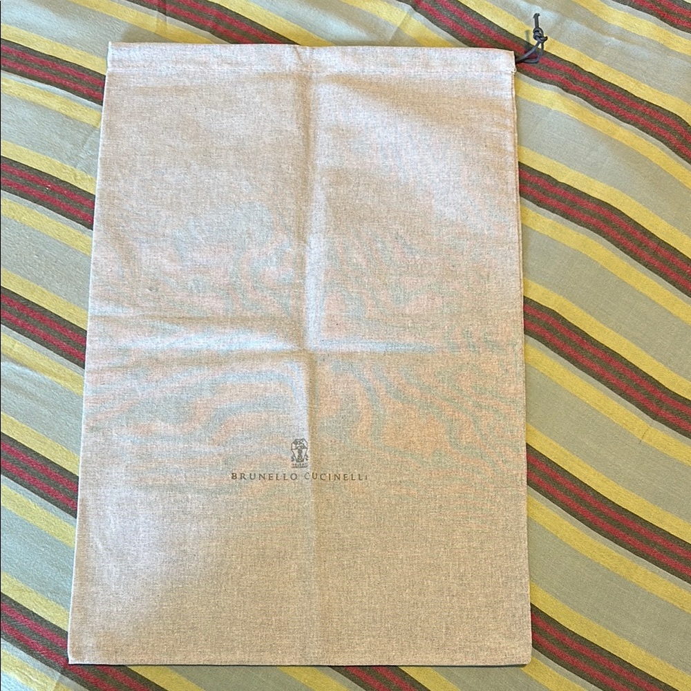 Brunello Cucinelli Beige Dust Bag